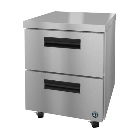 Hoshizaki Freezer, Single Section Undercounter, Stainless Drawers UF27B-D2
